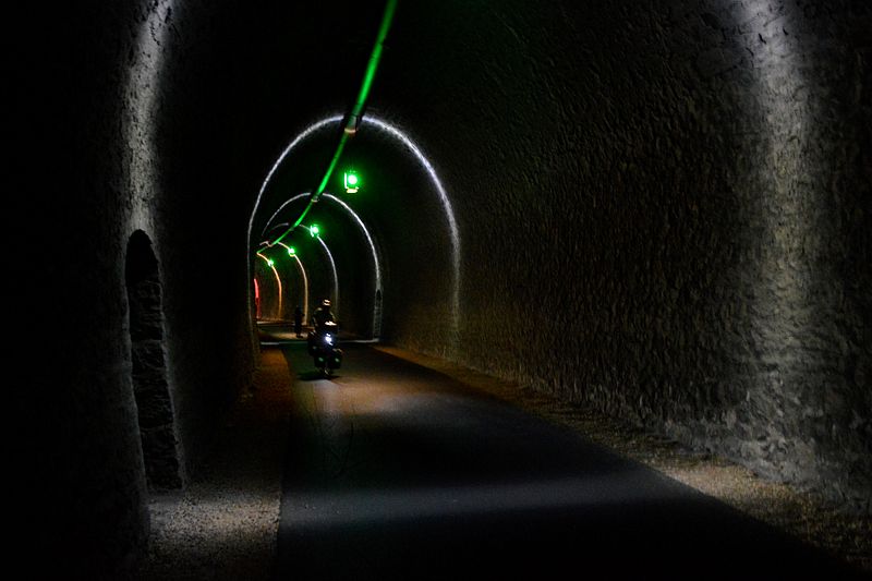 Fahrrad-Tunnel vor Beaucaire
Via Rhôna 2017
Keywords: Rad;2017;Frankreich